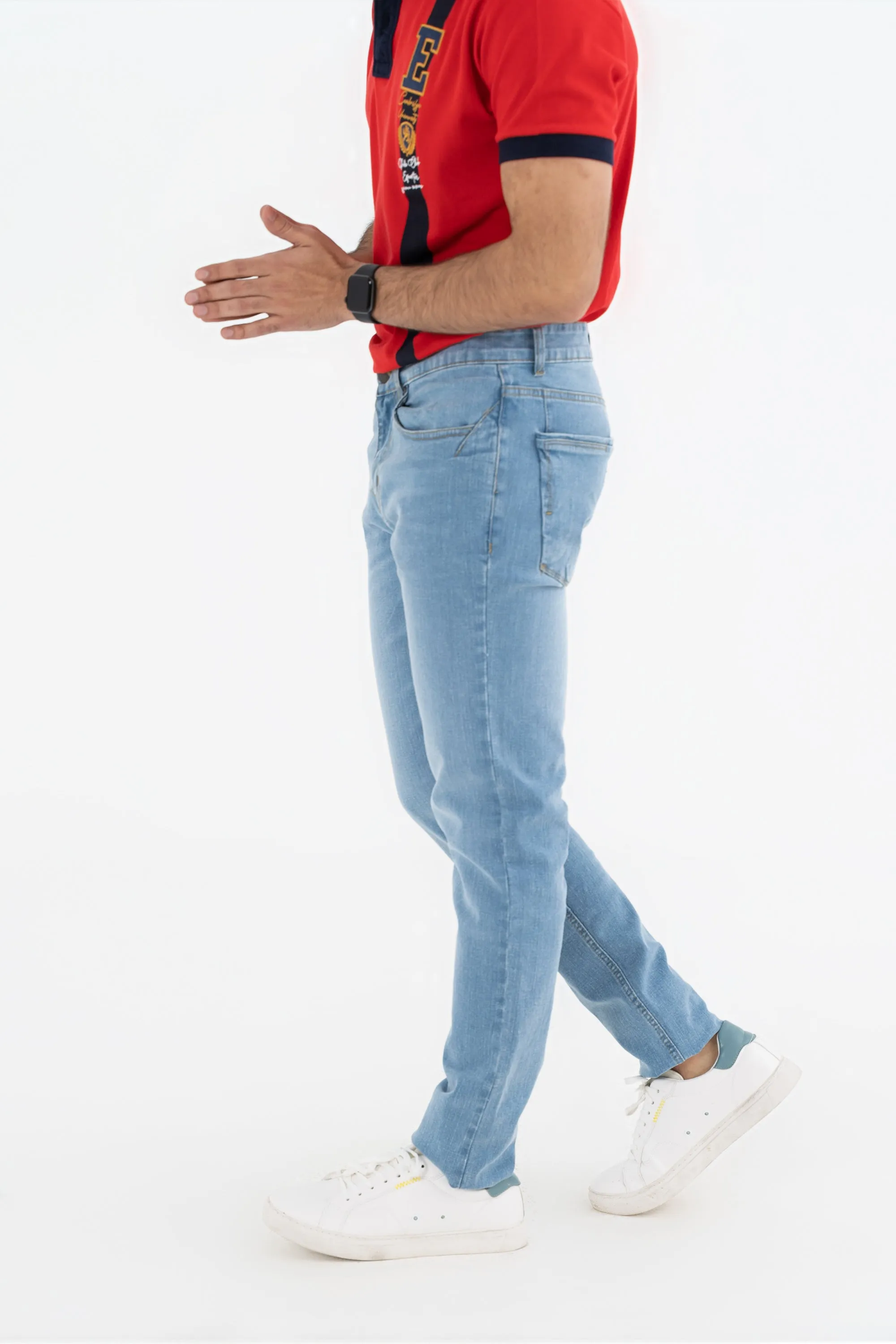 Light Blue Slim Fit Jeans