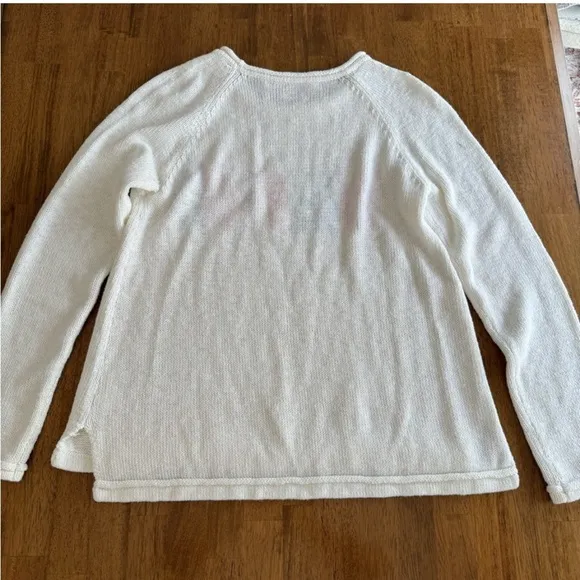 Lilly Pulitzer Danette Sweater Resort White Weekend Intarsia