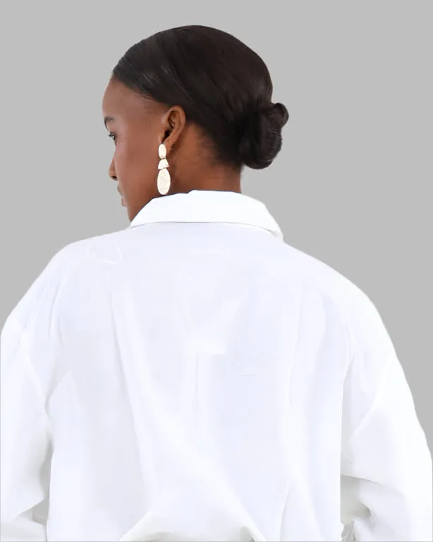 Long Sleeve Cotton Slub Shirt