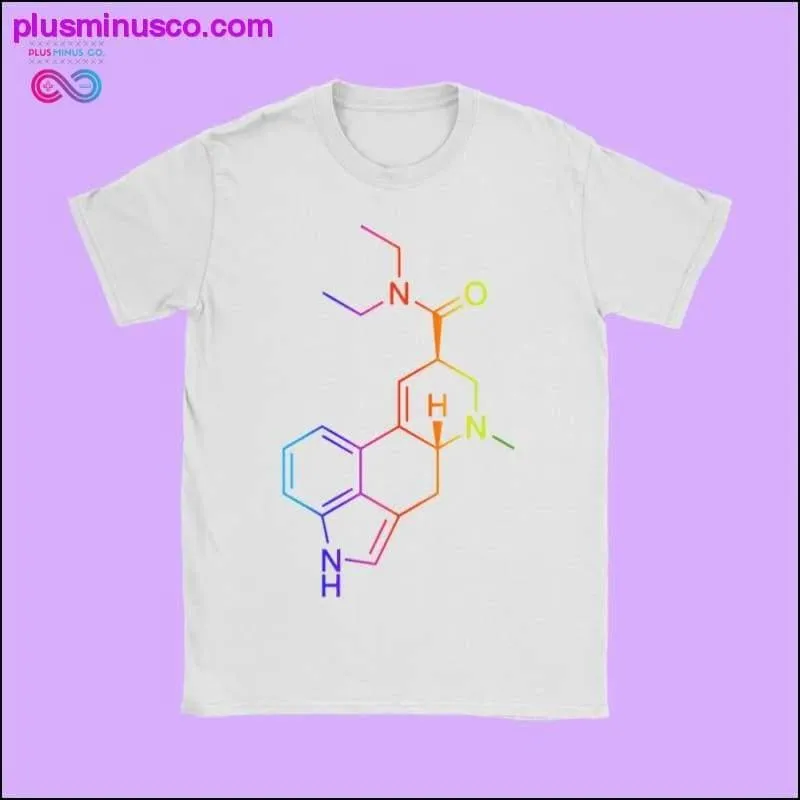 LSD Rainbow Molecule Shirts