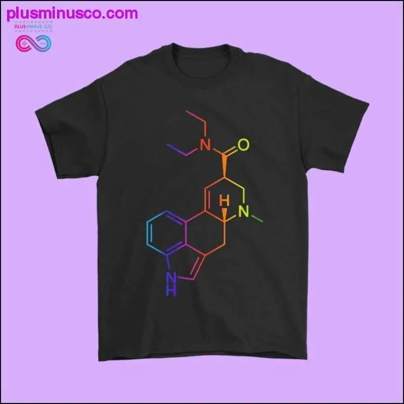 LSD Rainbow Molecule Shirts