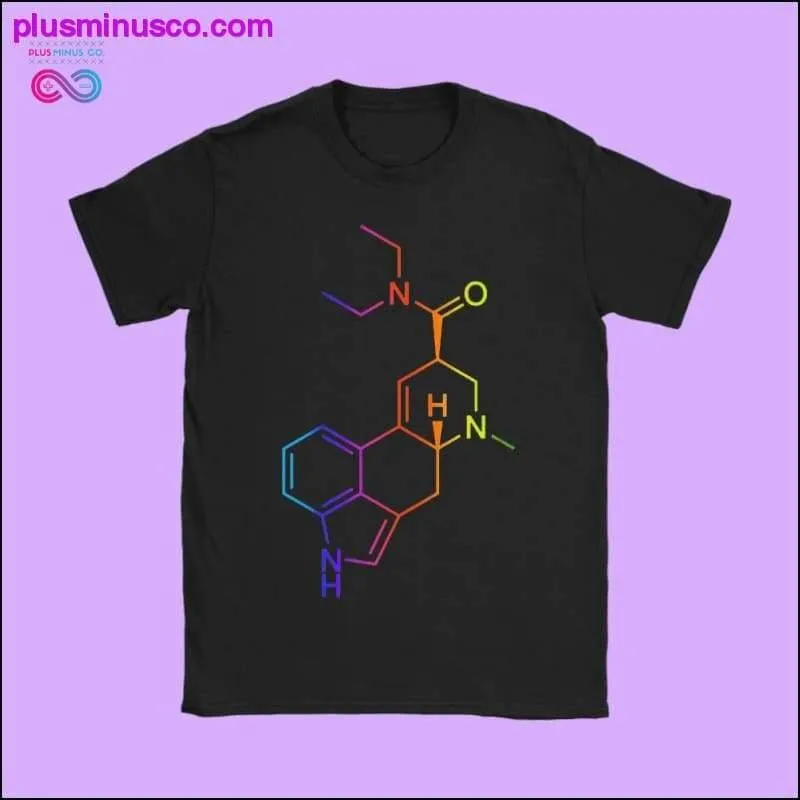 LSD Rainbow Molecule Shirts