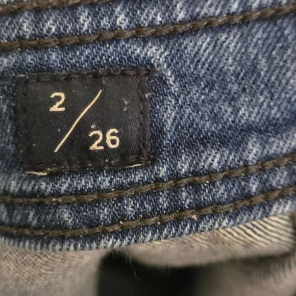 Lucky Brand Disco Drainpipe Jeans Broome Street Size 26