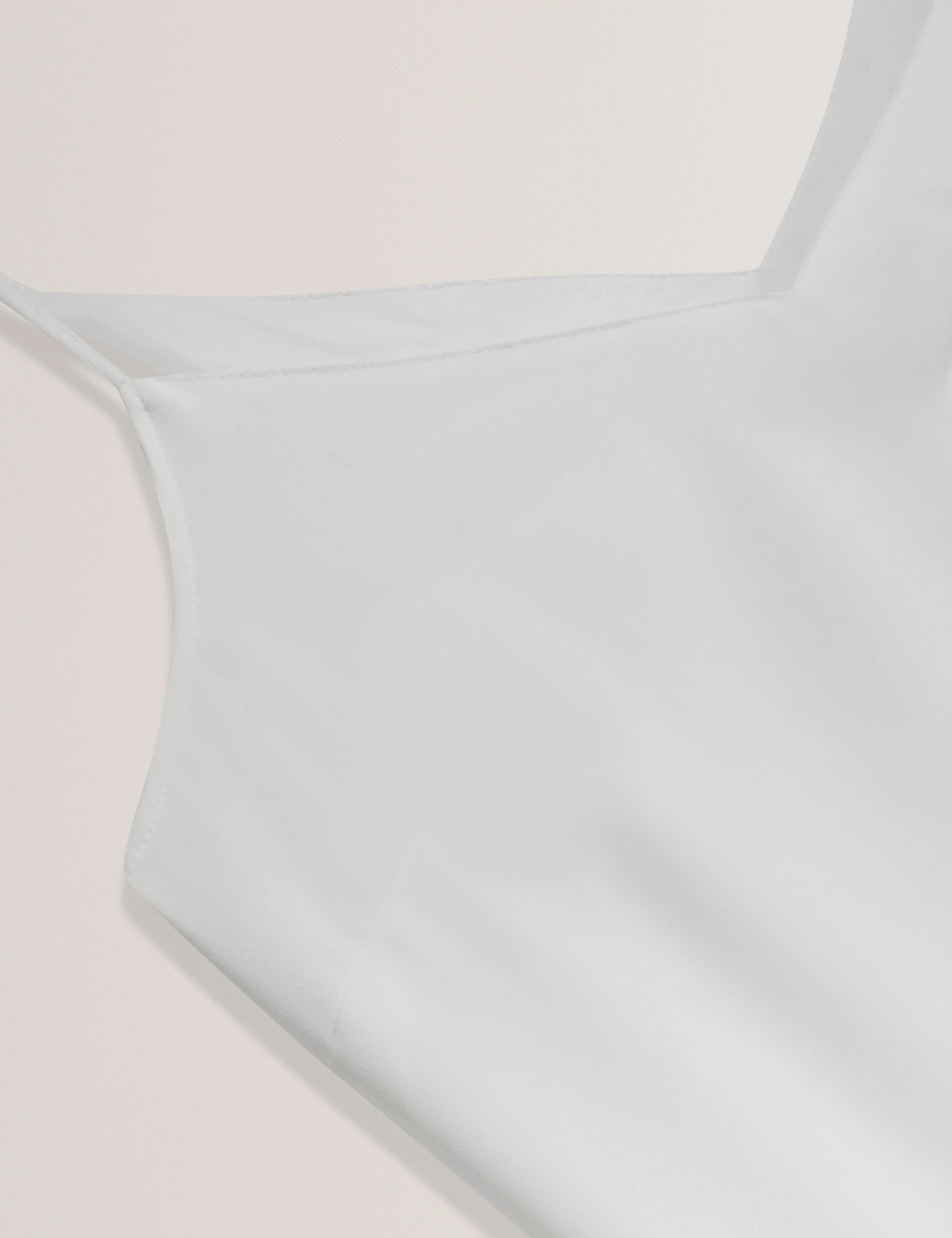 Lulea Chiffon Insert Cami Top Ivory