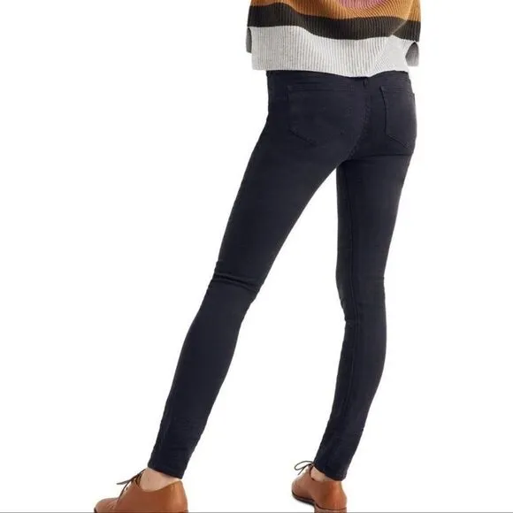 MADEWELL black maternity skinny jeans Size 26