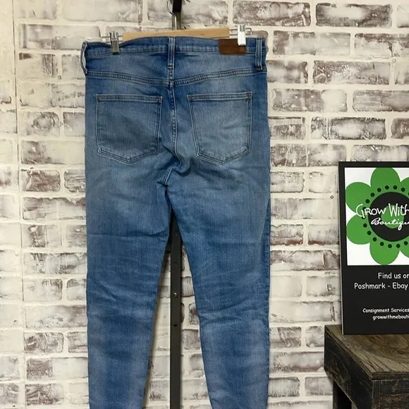 Madewell high rise skinny jeans size 32
