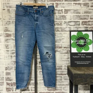 Madewell high rise skinny jeans size 32