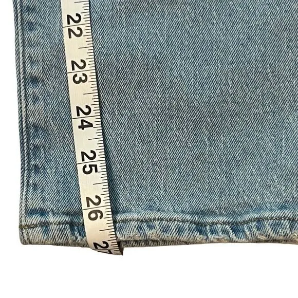 Madewell Jeans 32 Curvy Perfect Vintage Jean Straight Leg High Rise Denim Pants