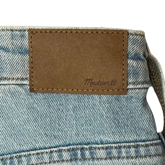 Madewell Jeans 32 Curvy Perfect Vintage Jean Straight Leg High Rise Denim Pants