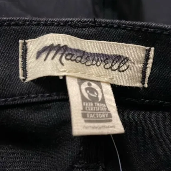 Madewell NWT 9&quot; Mid Rise Roadtripper Skinny Jeans Size 26 in Bennett Wash