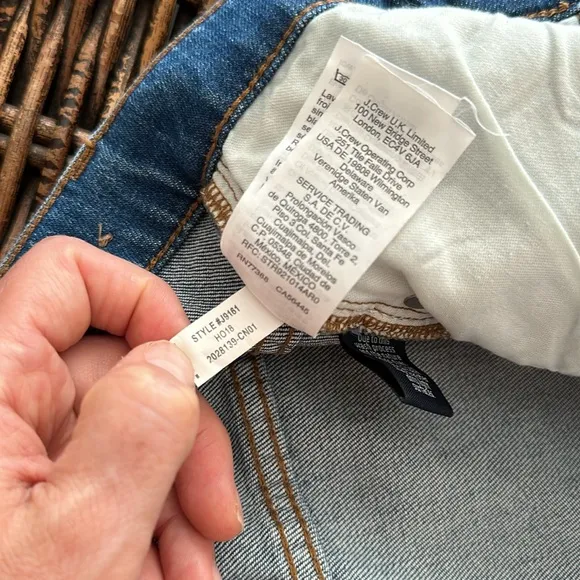Madewell The Petite High-Rise Slim Boyjean Lita Wash: Step-Hem Edition size 25