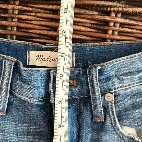 Madewell The Petite High-Rise Slim Boyjean Lita Wash: Step-Hem Edition size 25