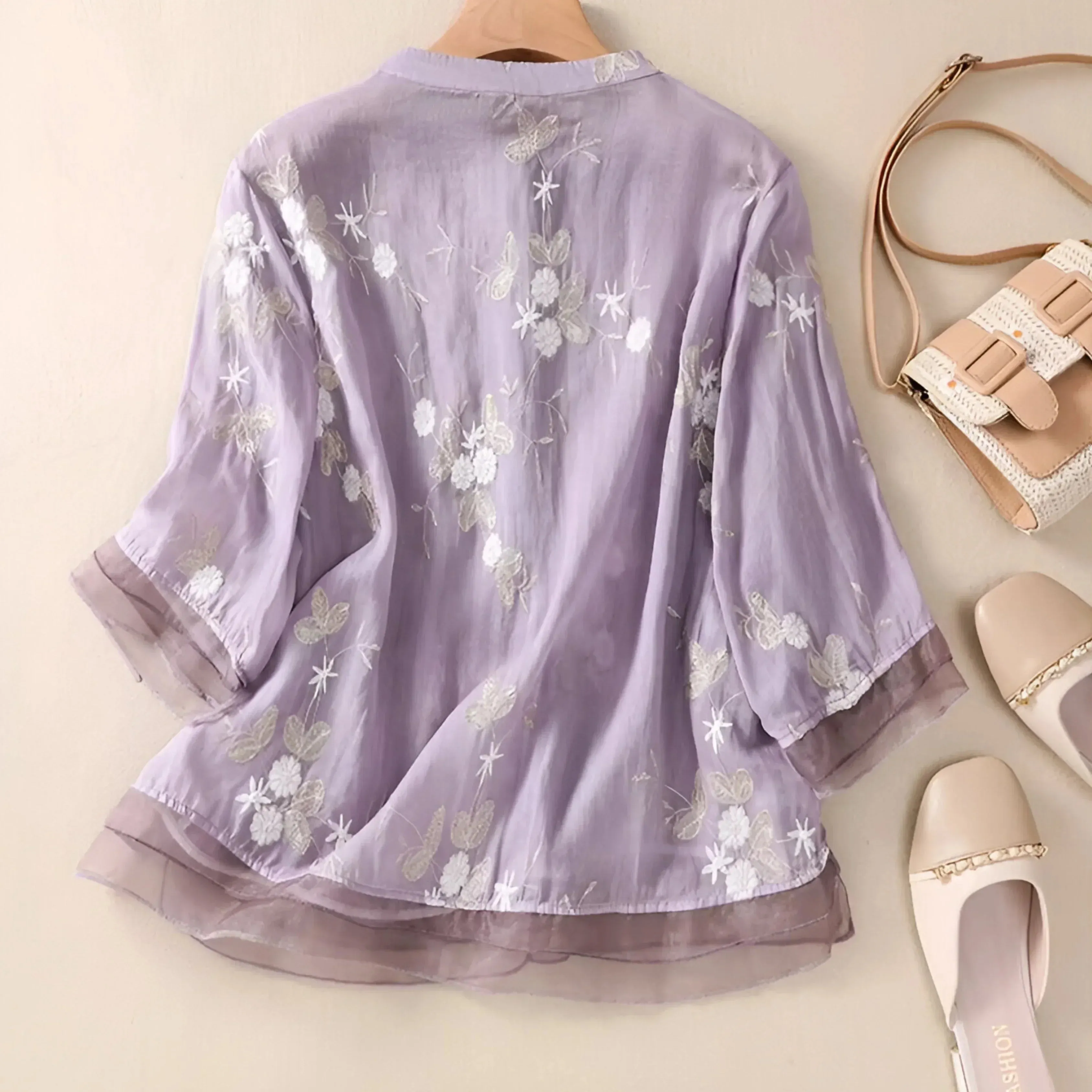 Magda | Embroidered Floral Blouse
