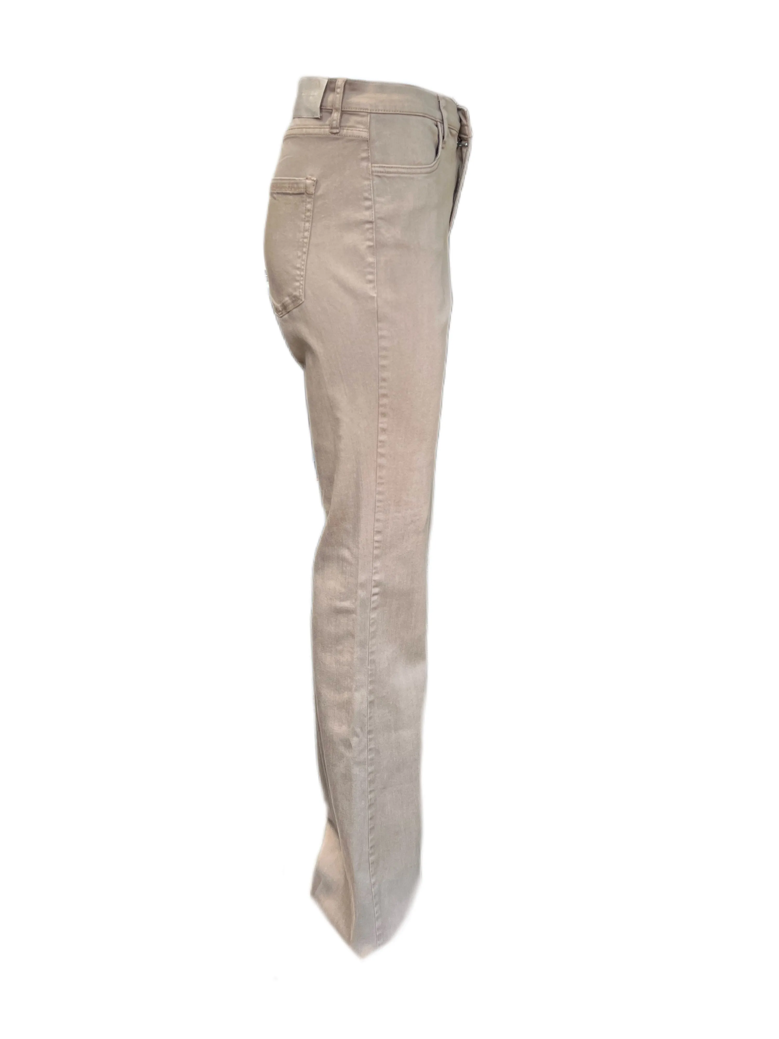 Marella By Max Mara Women's Sand Haway Flared Leg Pants Size 12 NWT