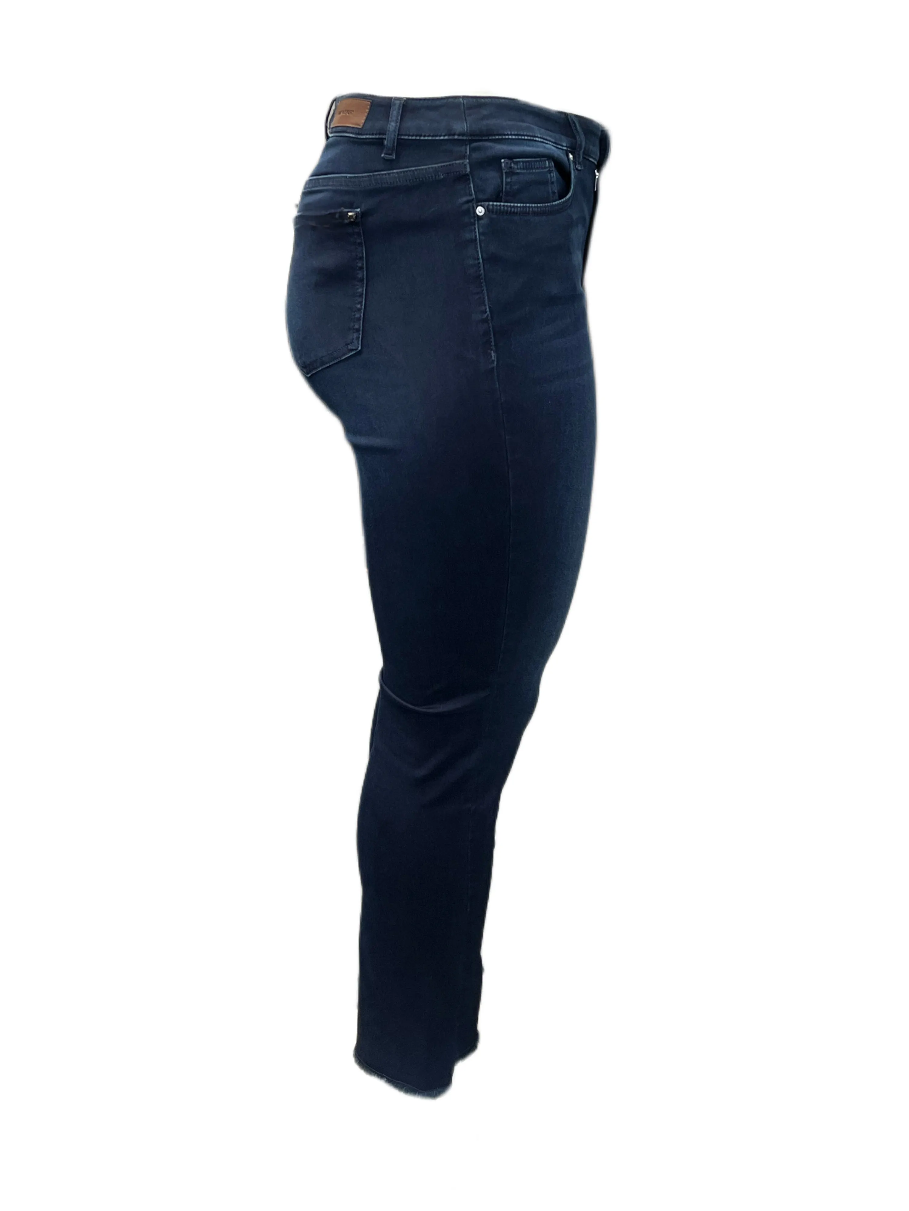 Marina Rinaldi Women's Blue Idrovoro Skinny Pants NWT