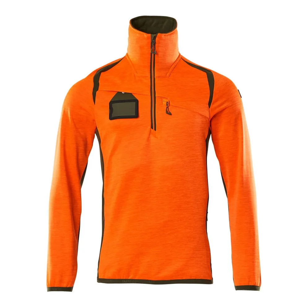 Mascot Accelerate Safe Microfleece Jacket with Half Zip