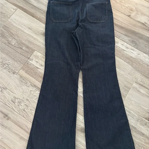 Mauve  Anthropology size 33 tall Women's Dark Blue Jeans. New