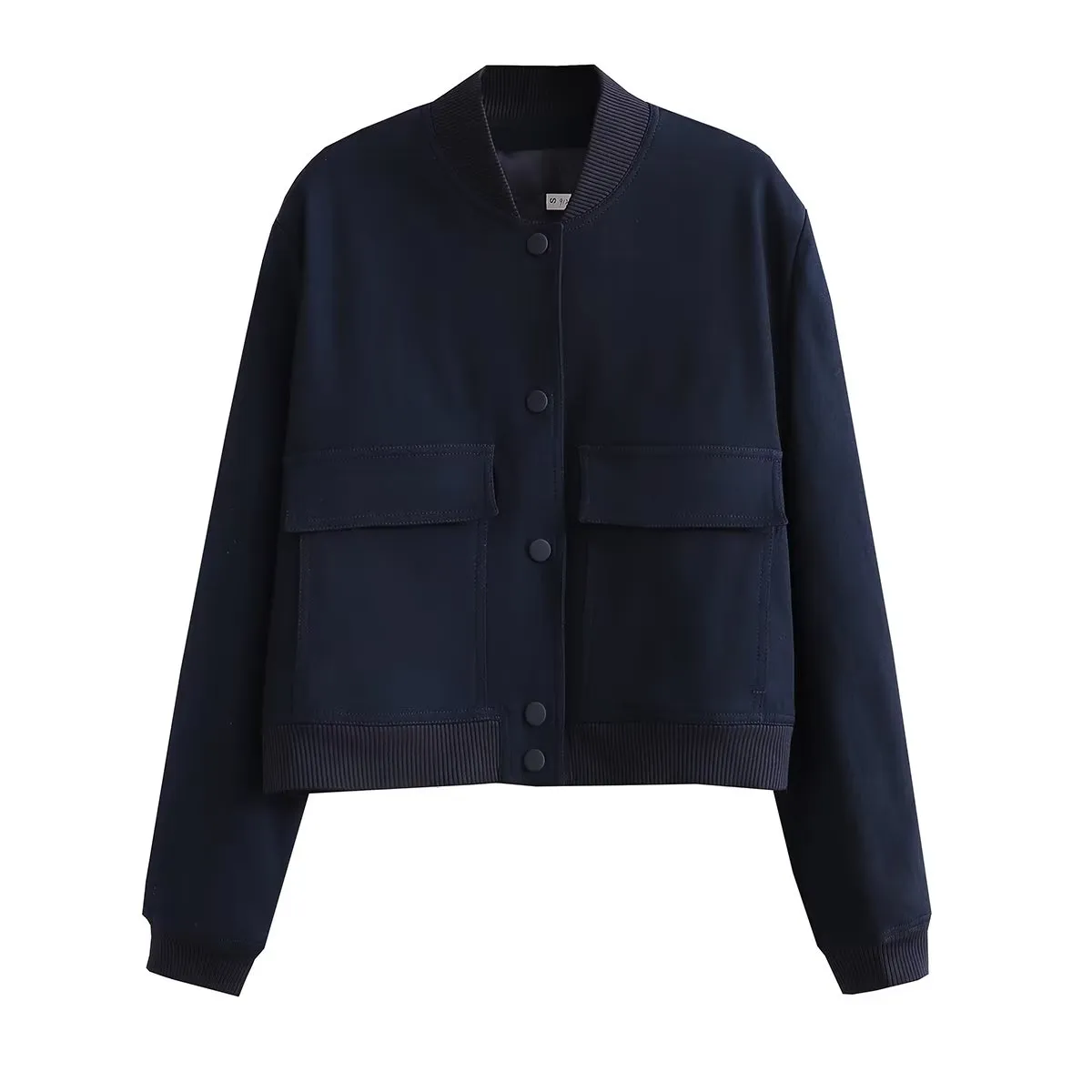Maven Black Bomber Jacket for Women - Effortless Style & Versatile Fit