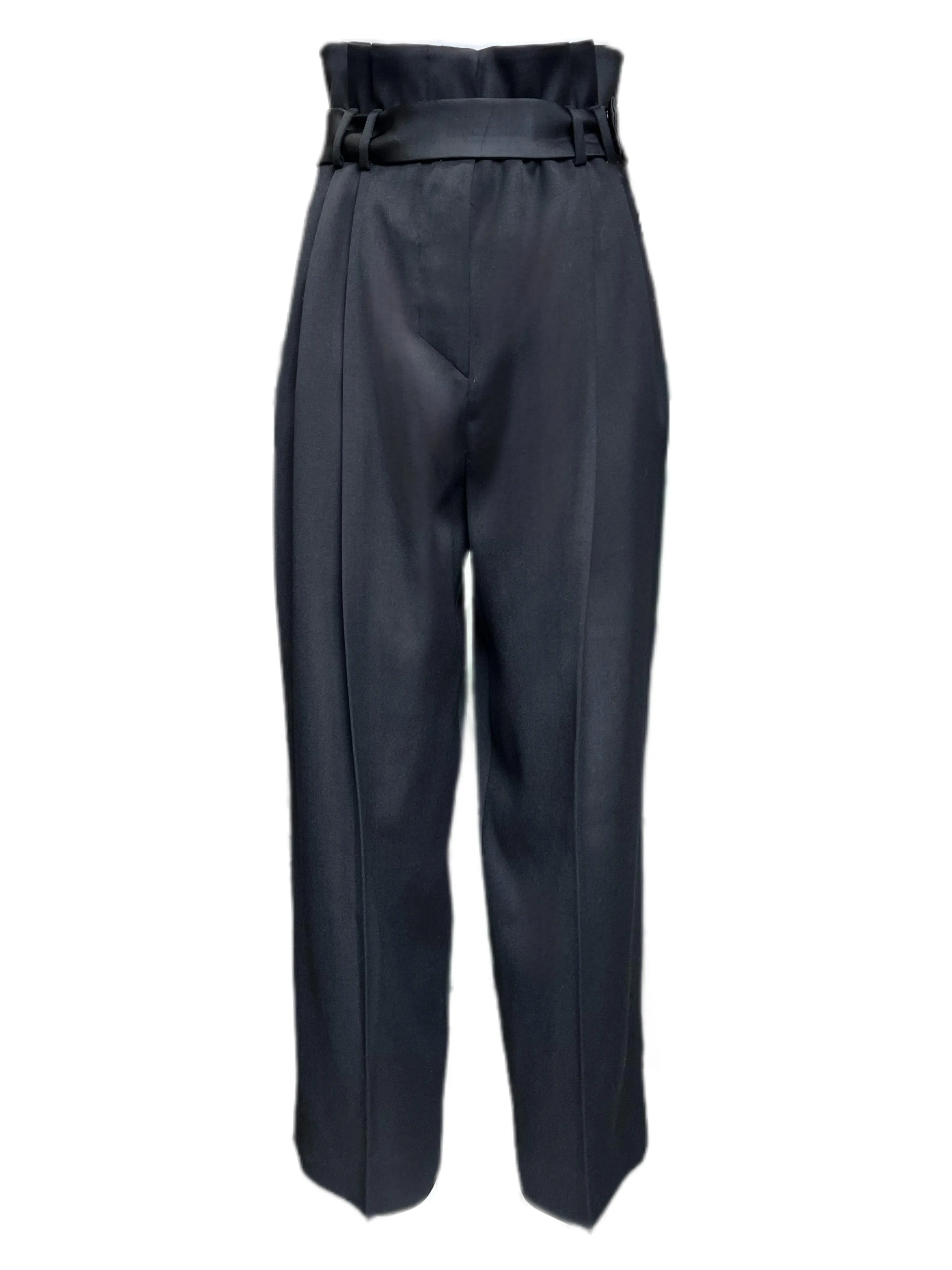 Max Mara Women's Black Addotto Straight Pants Size 10 NWT