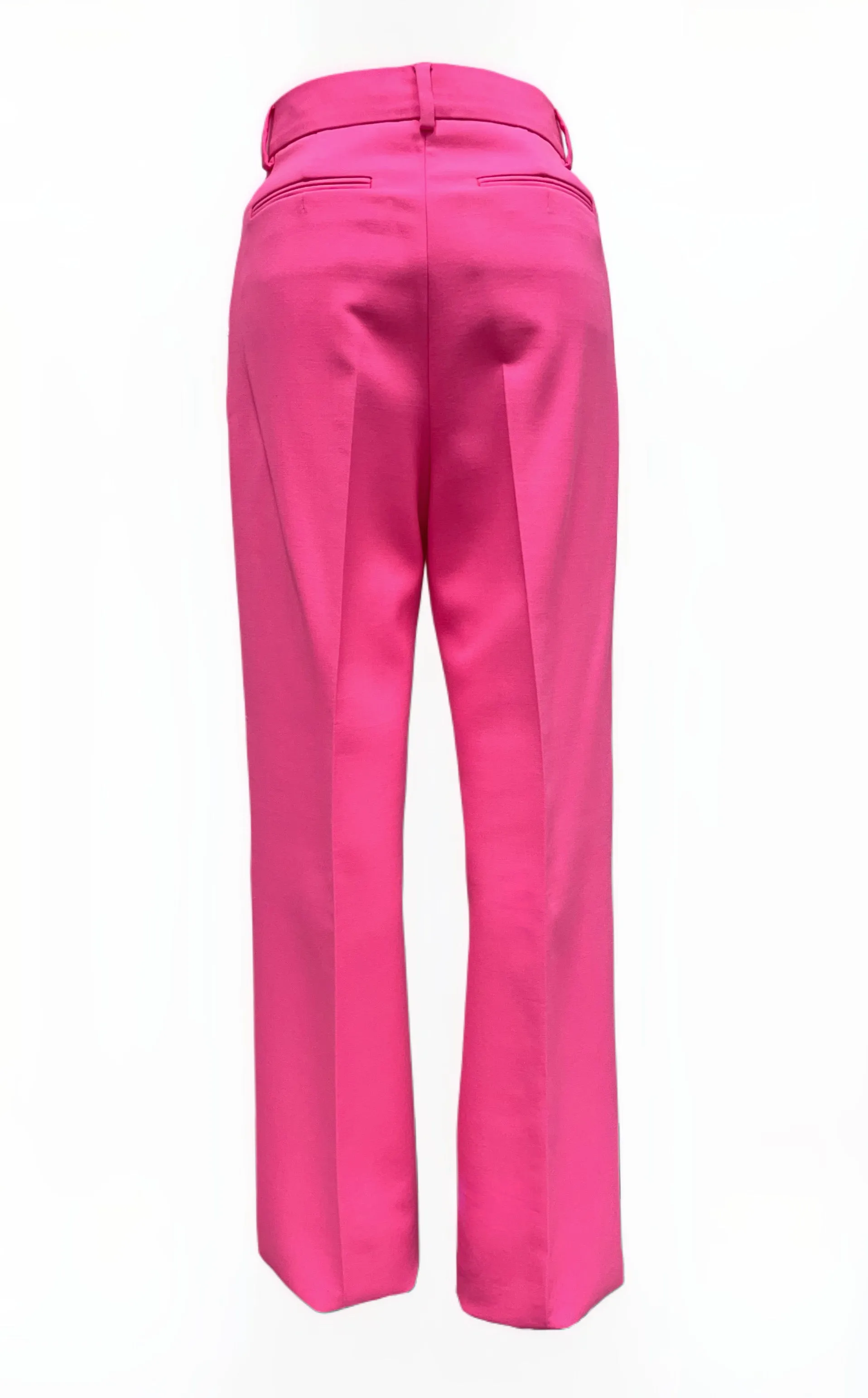 Max Mara Women's Fuchsia Tibet Straight High Rise Pants NWT