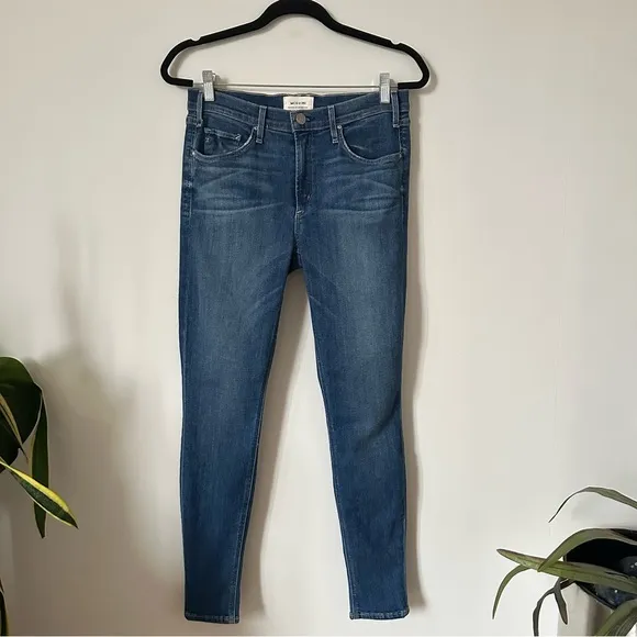 McGuire Newton Skinny Jeans Rosebud Embroidery Size 29
