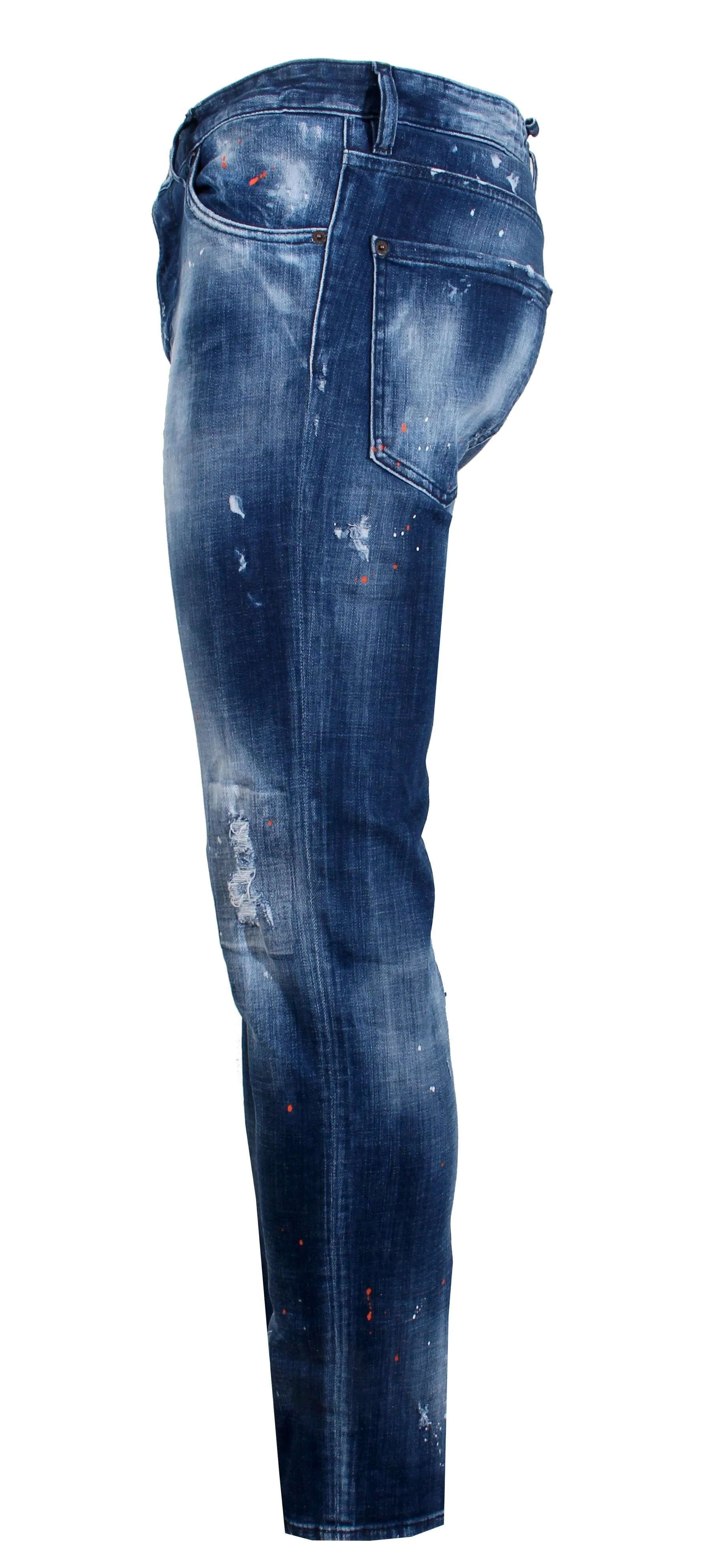 Medium Orange Country Wash Cool Guy Jeans
