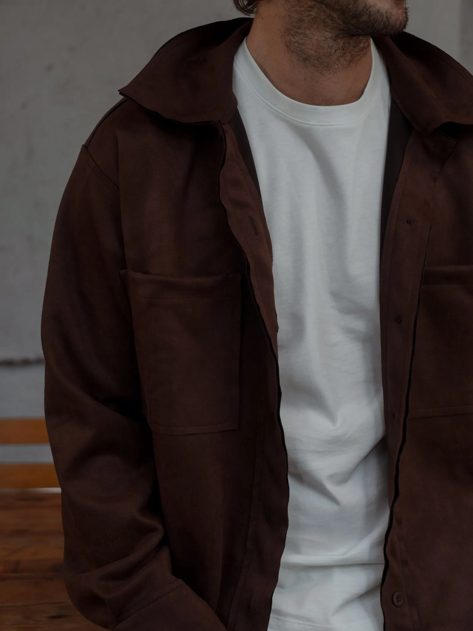MEN RIGHT FIT TEE - CREAMY