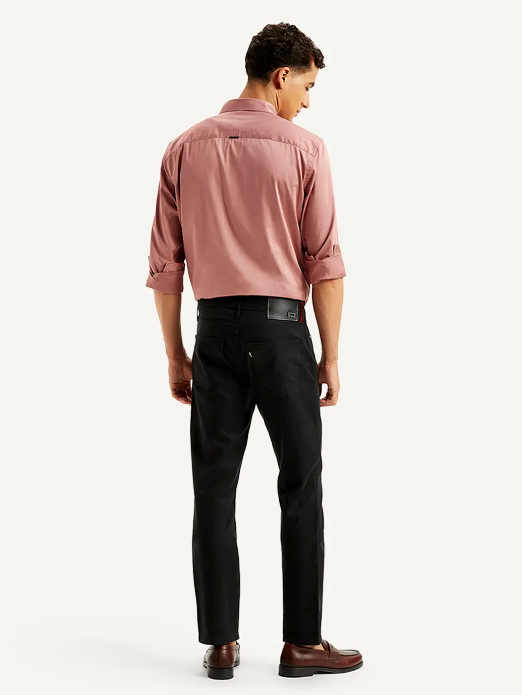 Men's 511 Black Slim Fit Mid Rise Jeans