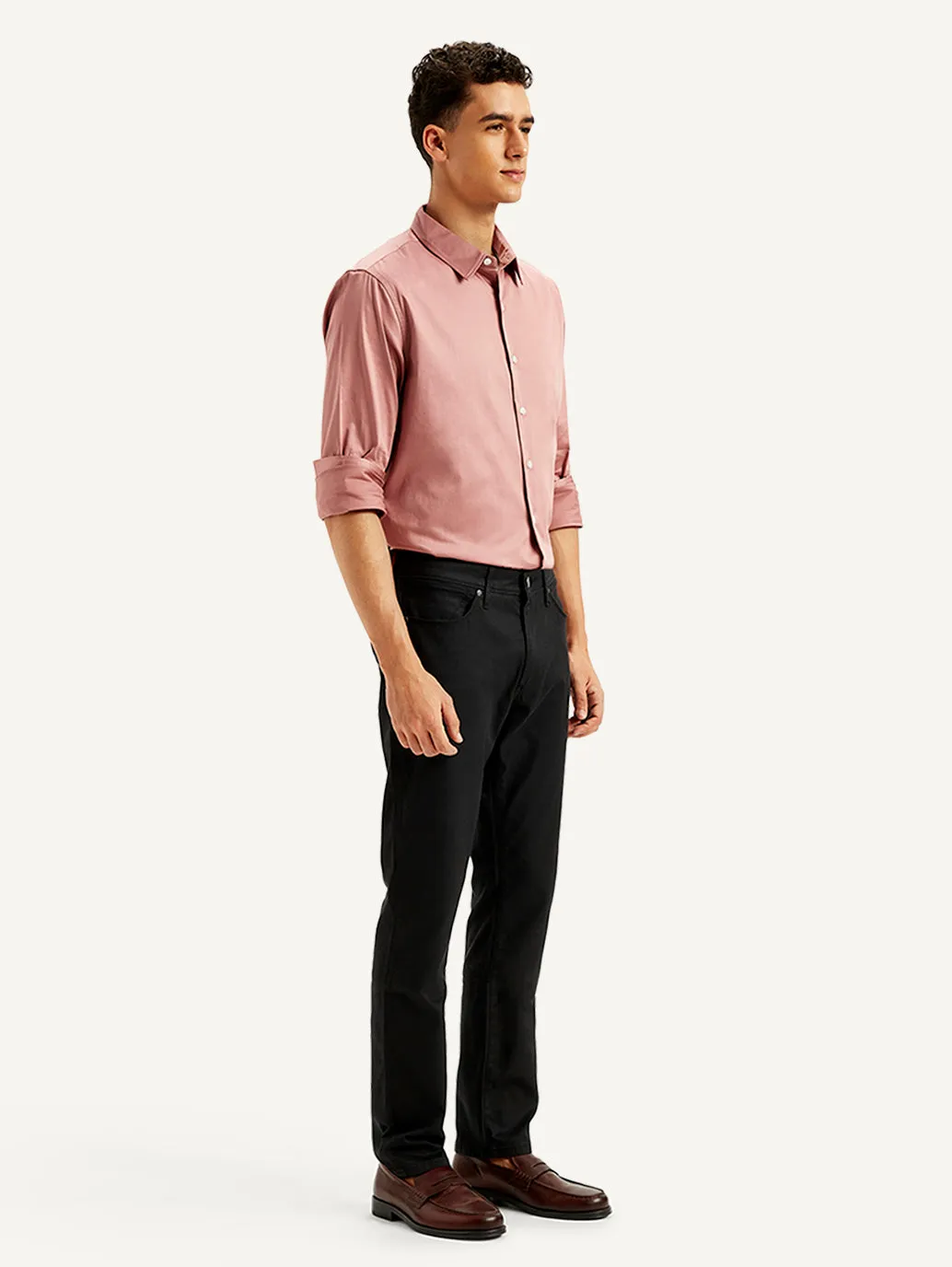 Men's 511 Black Slim Fit Mid Rise Jeans