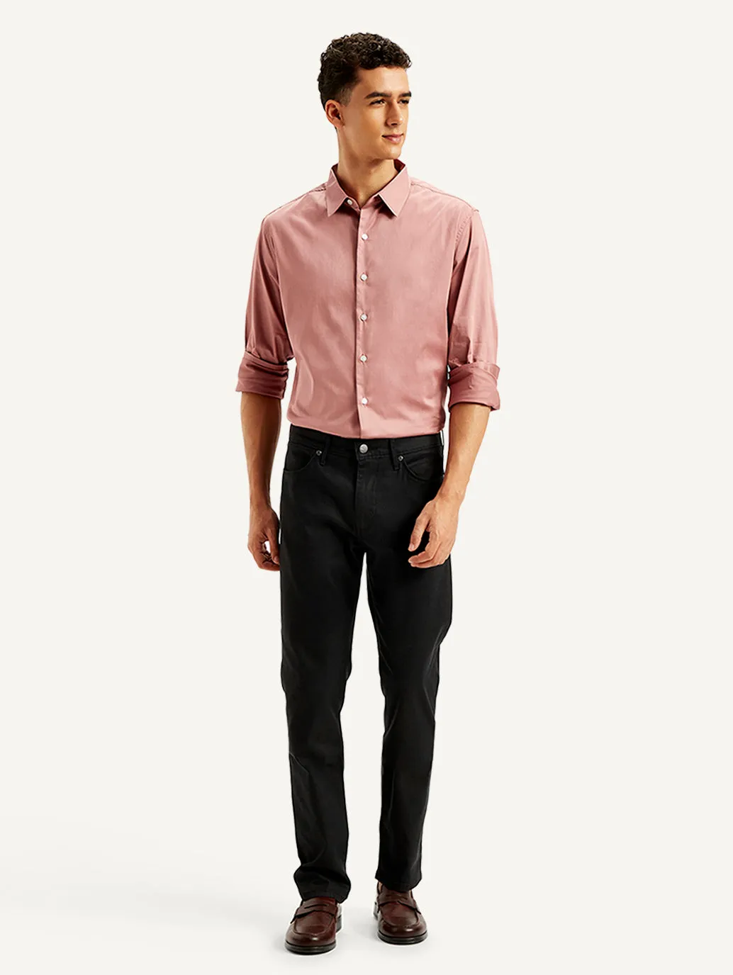 Men's 511 Black Slim Fit Mid Rise Jeans