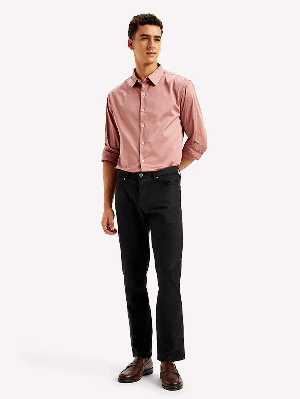 Men's 511 Black Slim Fit Mid Rise Jeans