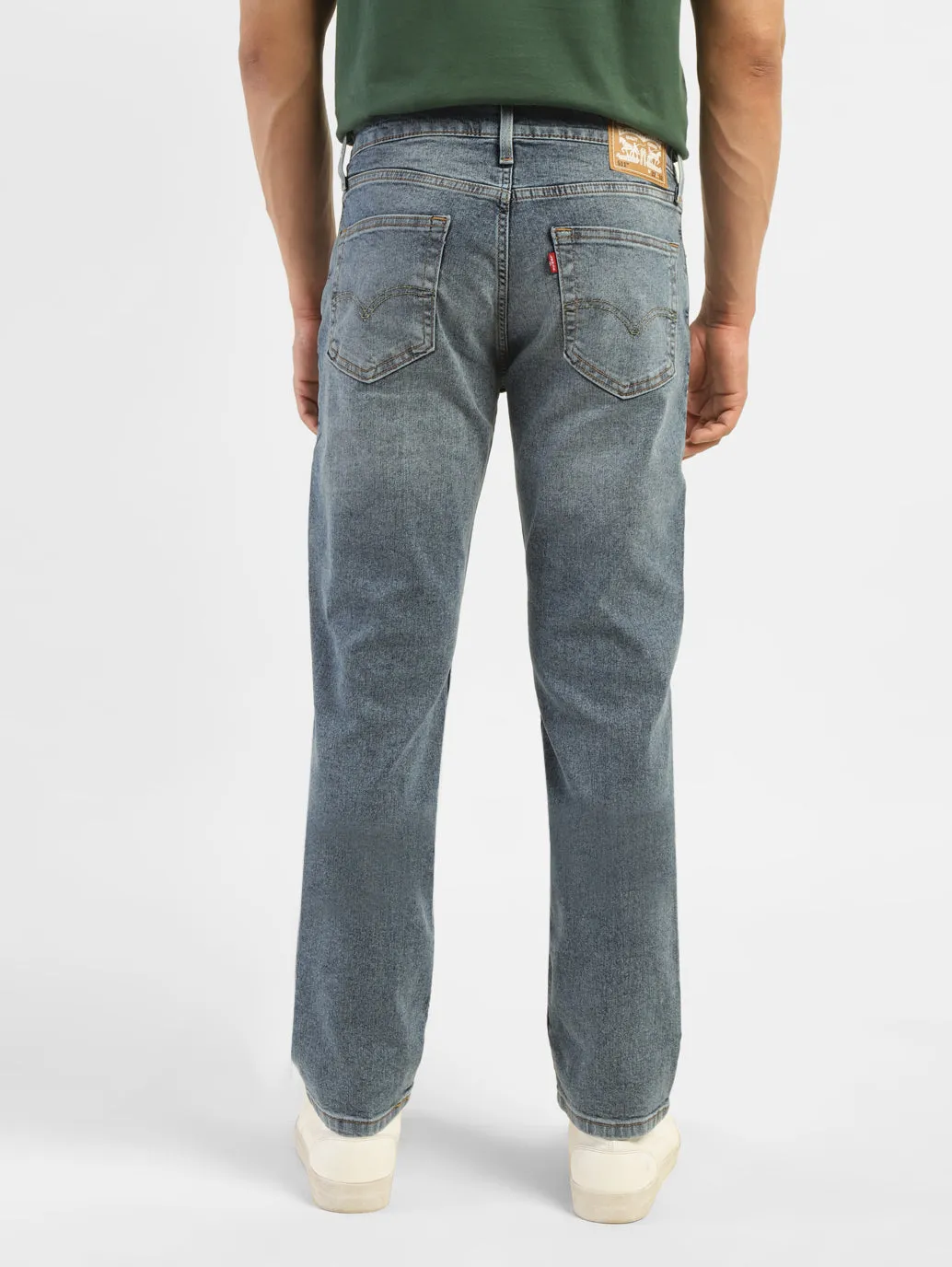 Men's 511 Blue Slim Fit Mid Rise Jeans