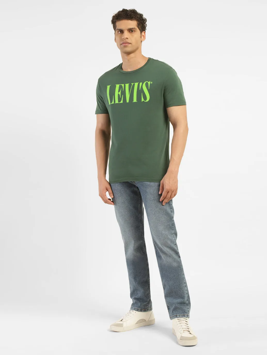 Men's 511 Blue Slim Fit Mid Rise Jeans