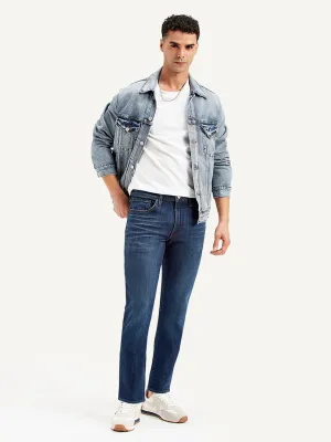 Men's 511 Blue Slim Fit Mid Rise Jeans