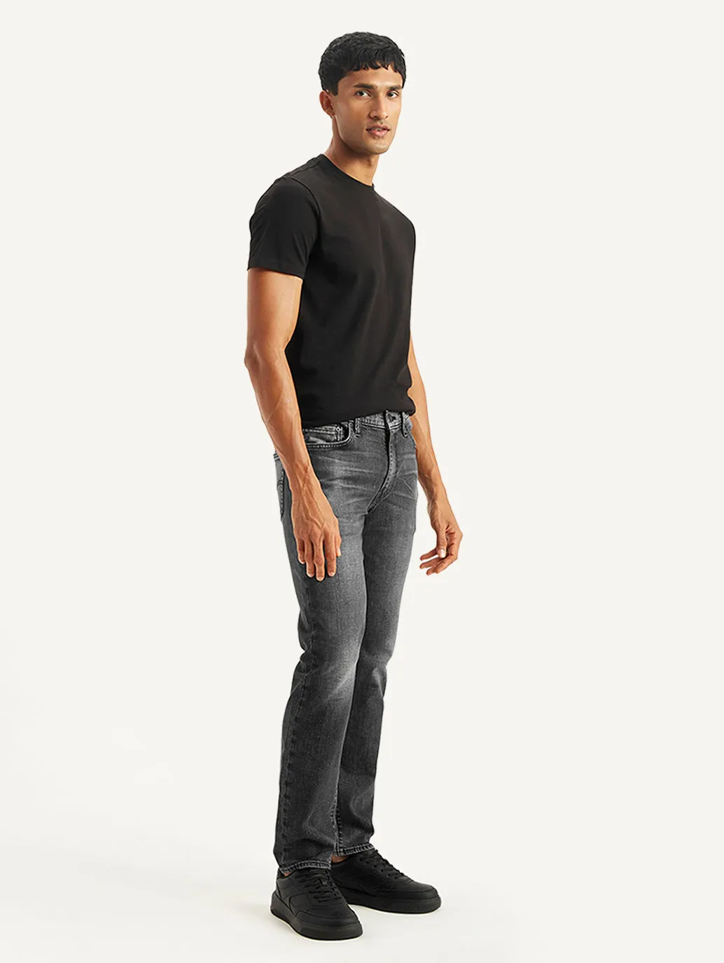 Men's 511 Grey Slim Fit Mid Rise Jeans