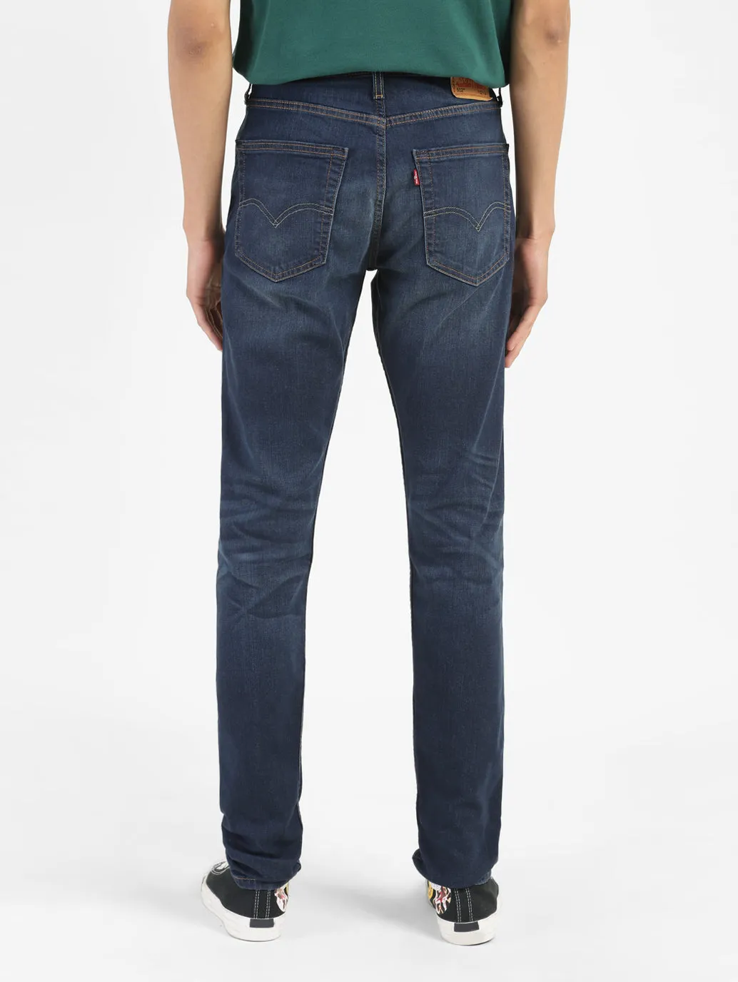 Men's 512 Blue Tapered Fit Mid Rise Jeans