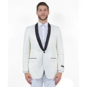 Men's Satin Textured Sport Coat Only