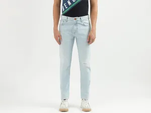 Men's Solid Slim Tapered Fit Jeans