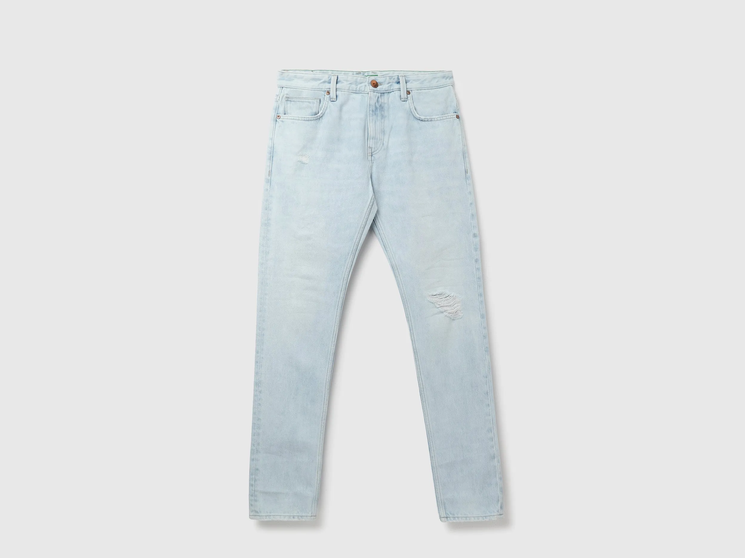 Men's Solid Slim Tapered Fit Jeans