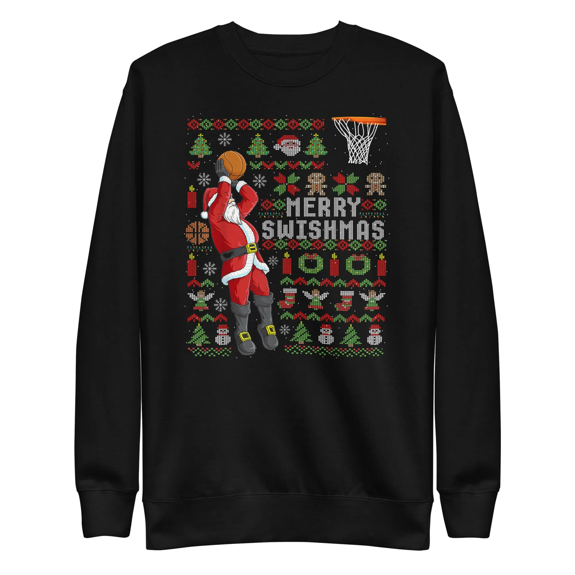 Merry Swishmas Premium Sweatshirt