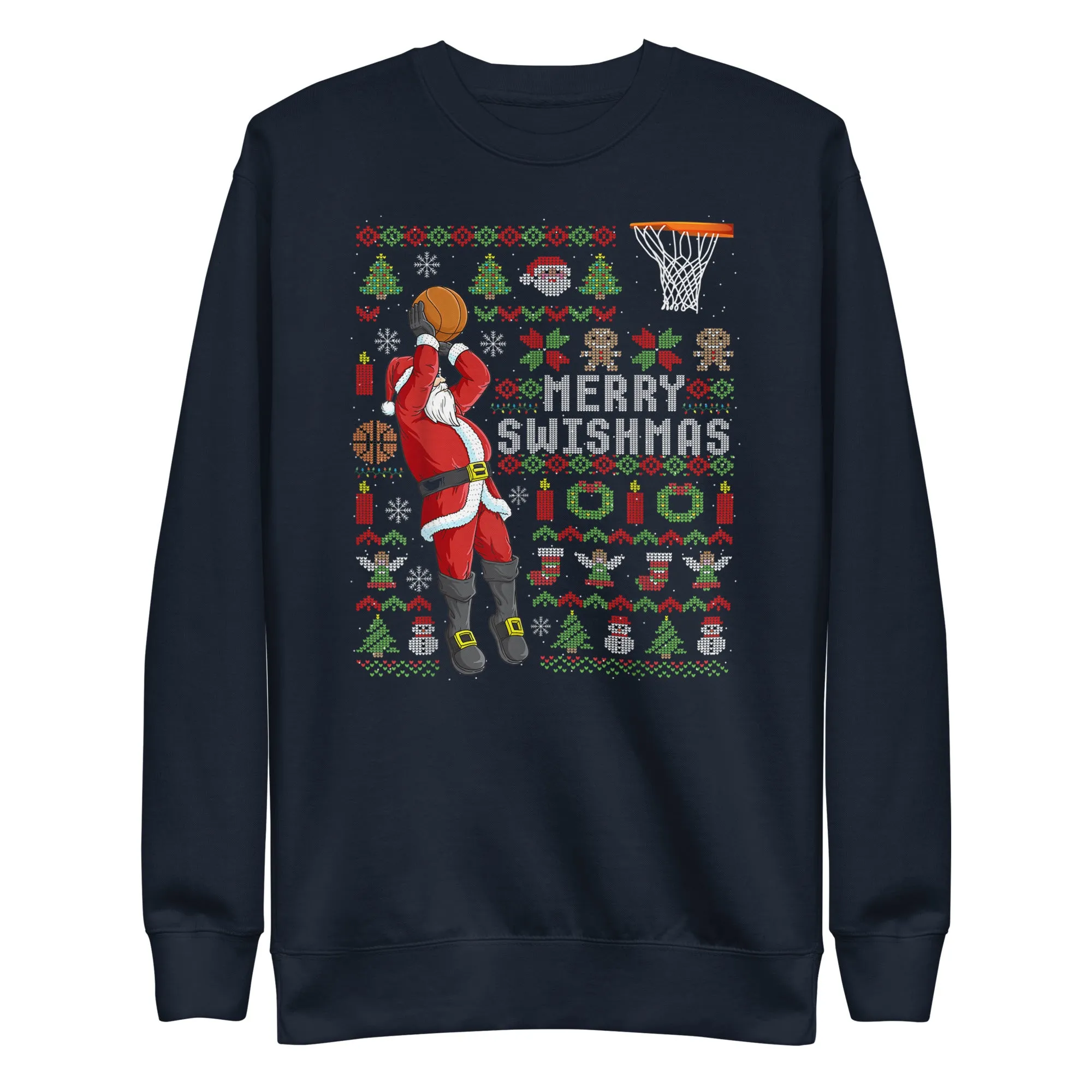 Merry Swishmas Premium Sweatshirt