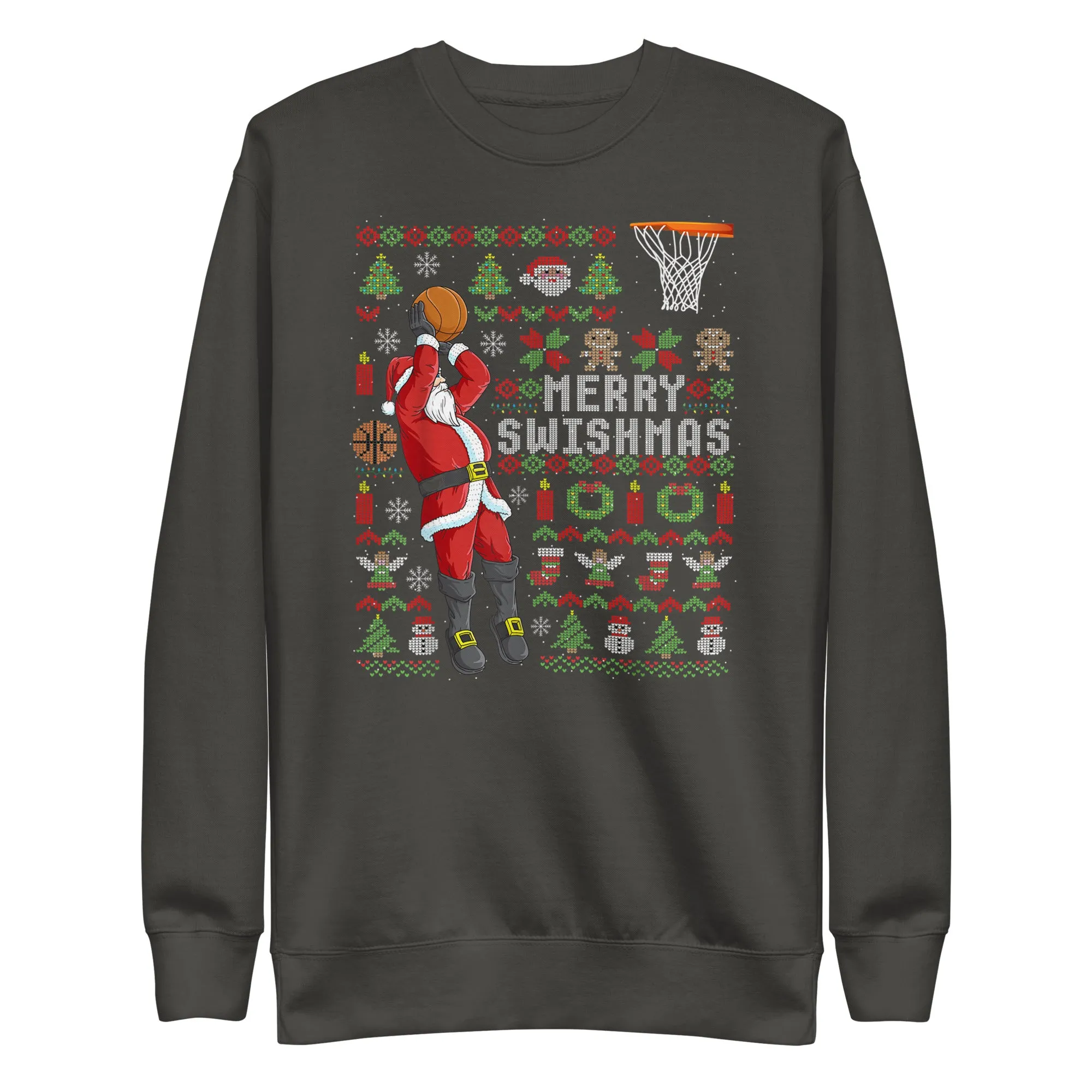 Merry Swishmas Premium Sweatshirt
