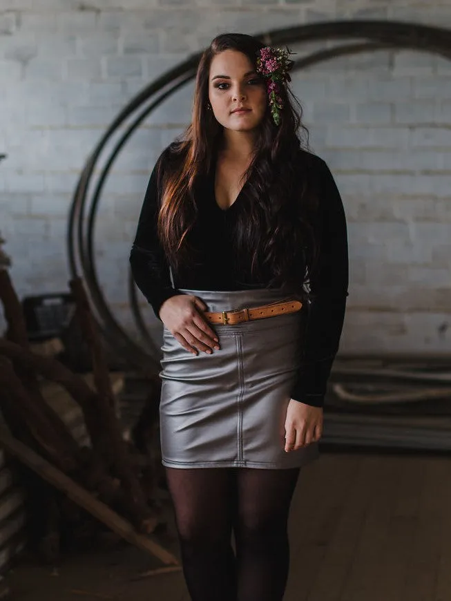 Metal Holly Skirt