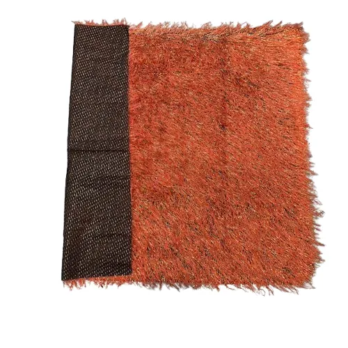 Metallic Faux Fur Tinsel Ostrich Feather Fabric