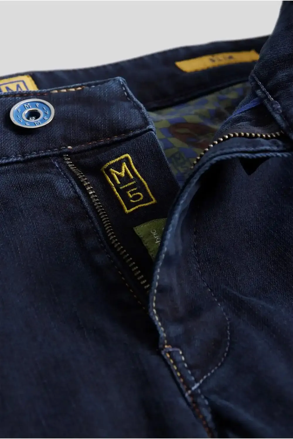 Meyer M5 Jeans Slim Leg Blue/Black