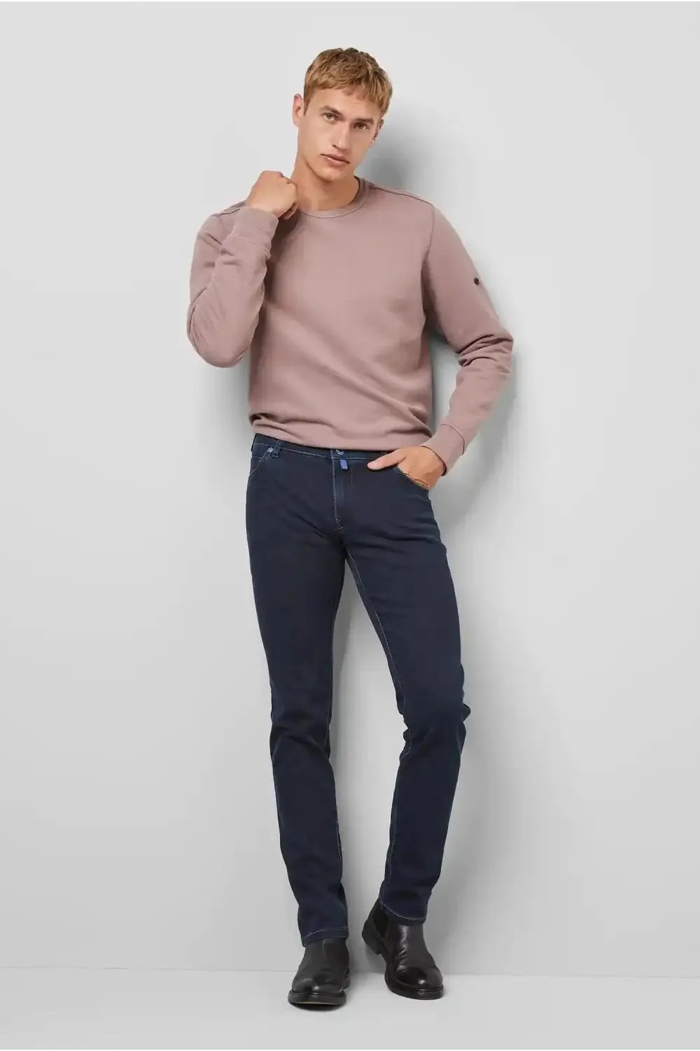Meyer M5 Jeans Slim Leg Blue/Black