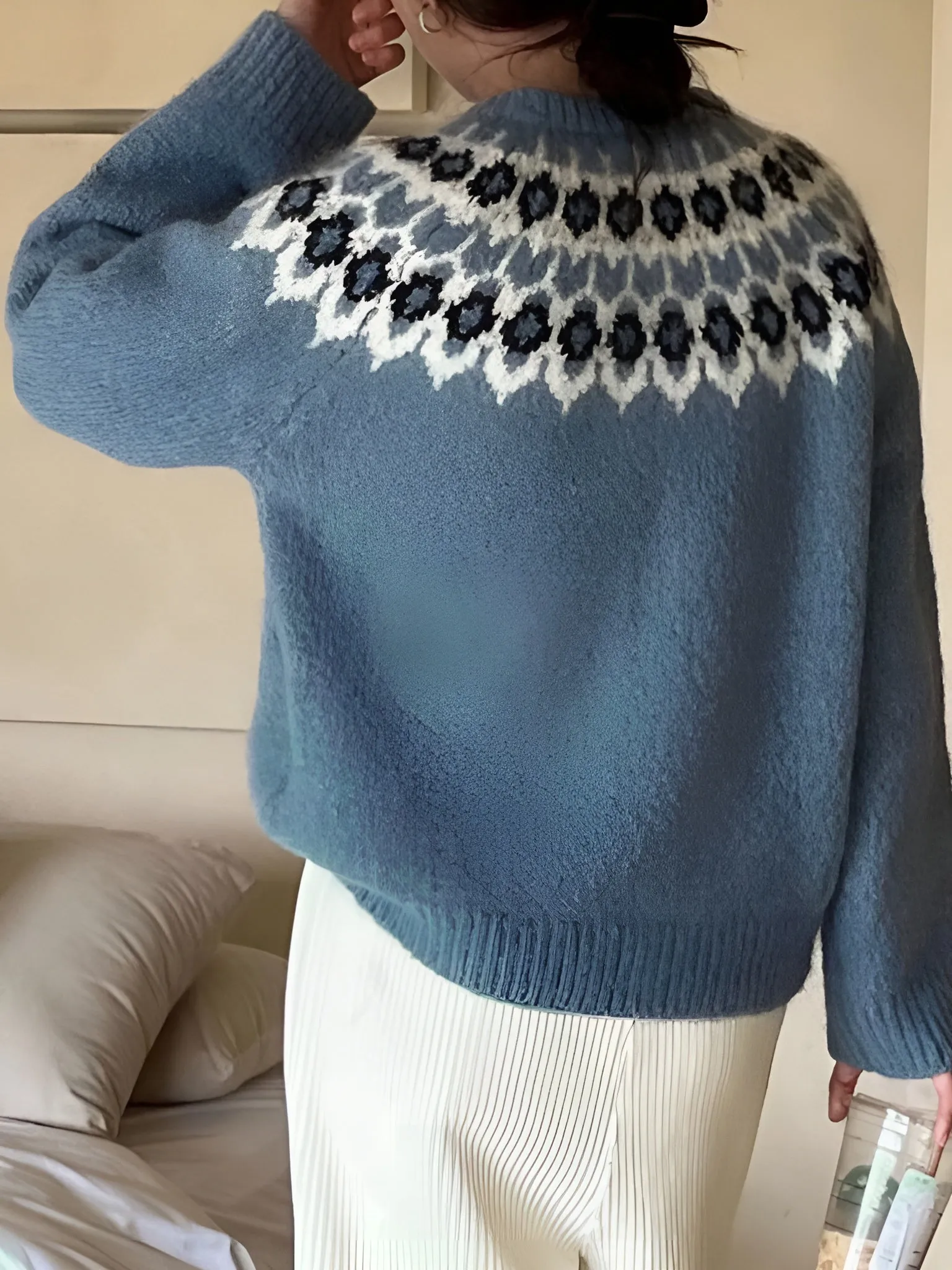 Milena | Jacquard Sweater