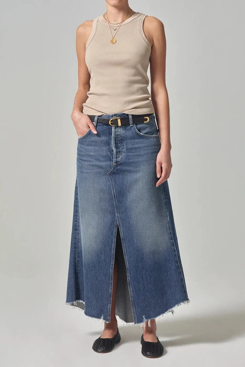 Mina Reworked Skirt in Brielle