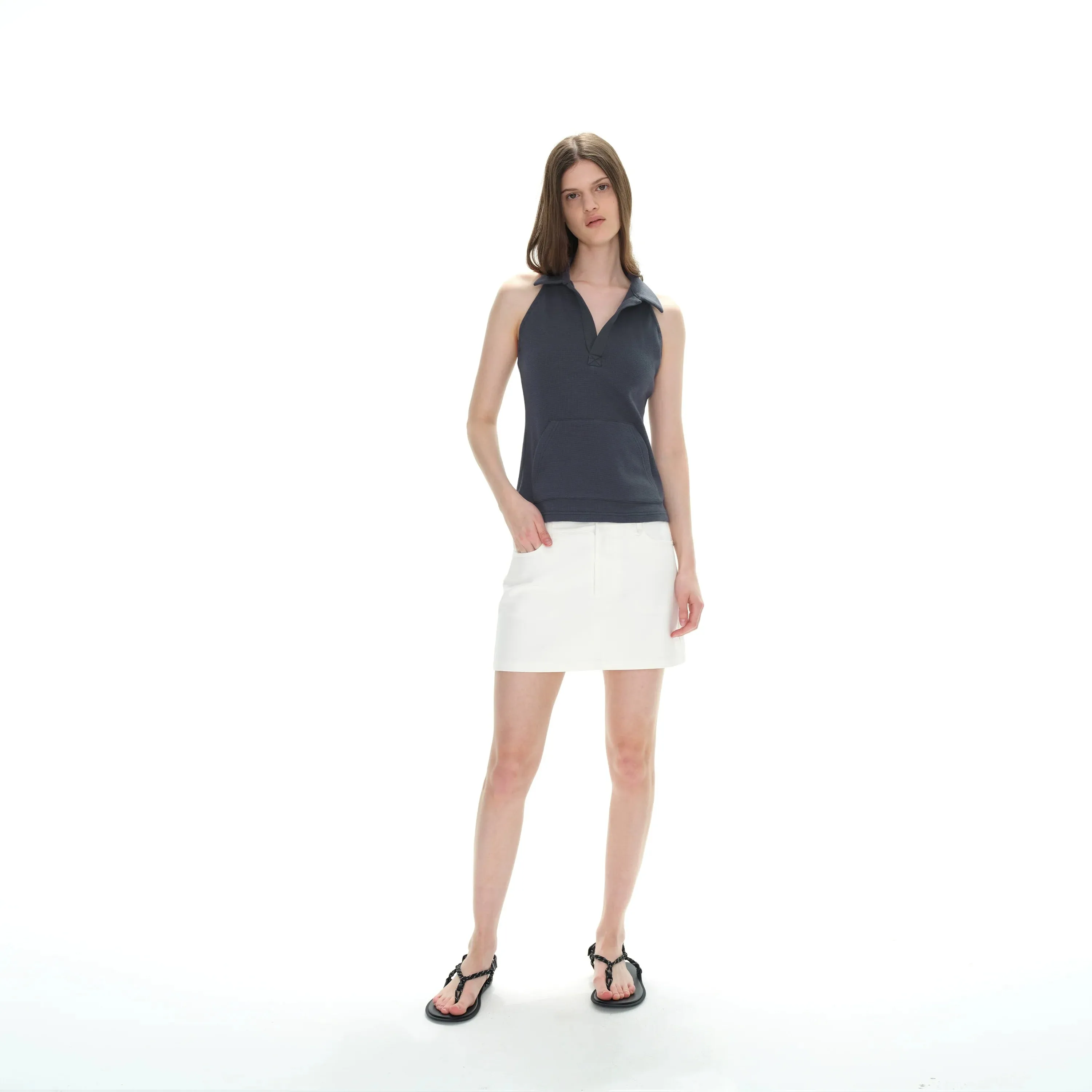 Minimalist Workwear Skirt