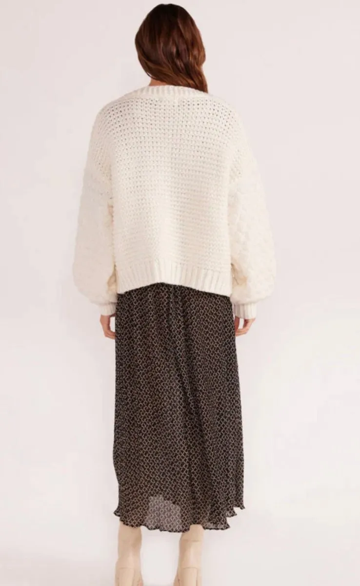 MINKPINK - Abby Textured Knit Cardigan (Final Sale)